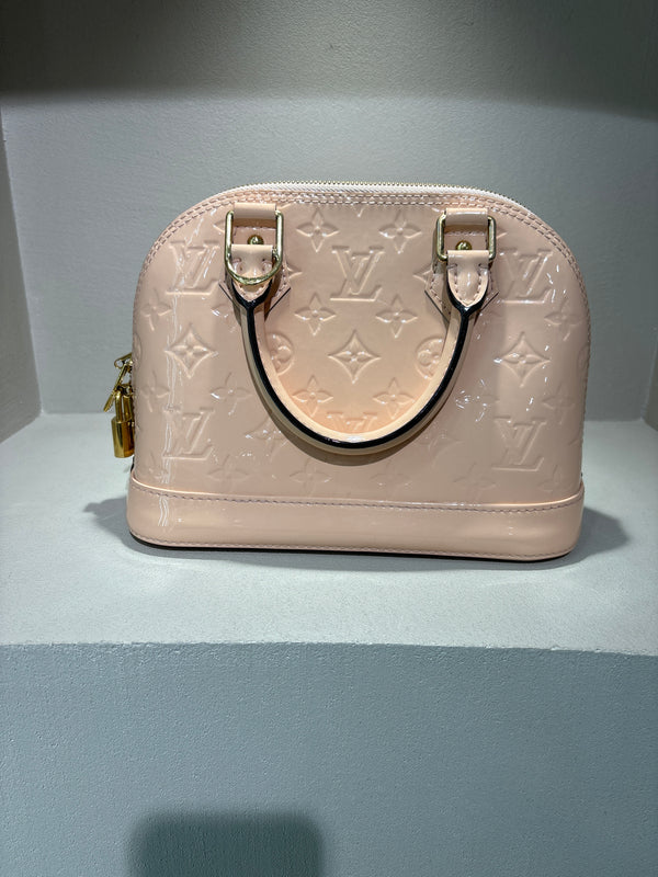 Louis Vuitton Alma BB Verni Pink Crossbody/Shoulder bag