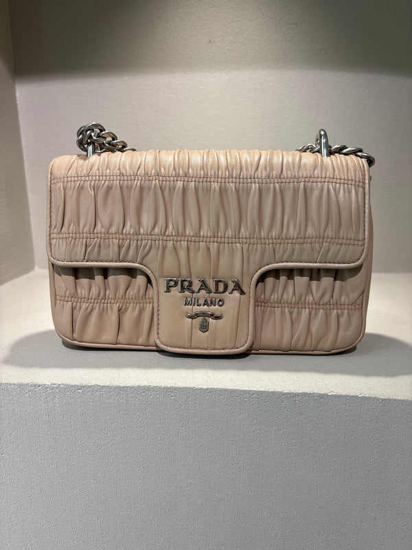 Prada Chain Beige Shoulder bag/Crossbody