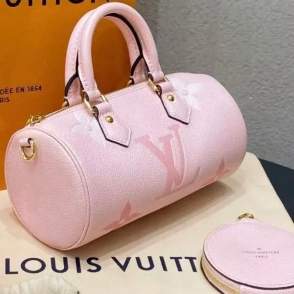 Pre-owned Louis Vuitton Papillon Handbag By The Pool Monogram Empreinte Giant BB