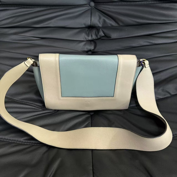 Pre-owned Celine Frame Calfskin Crossbody