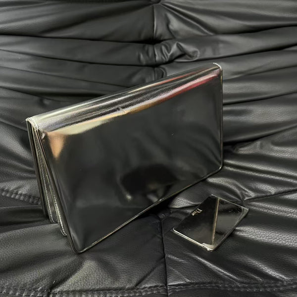 Pre-owned Christian Dior Mirror Sliver Crossbody