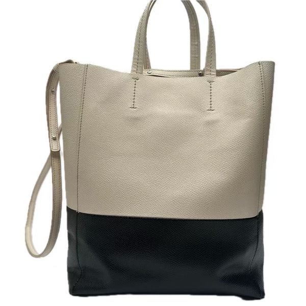 Pre-owned Celine Vertical Cabas Tote Calfskin Small
