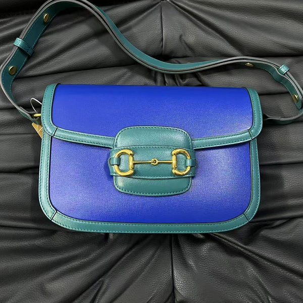 Pre-owned Gucci Horsebit 1955 Shoulder Bag Leather Small