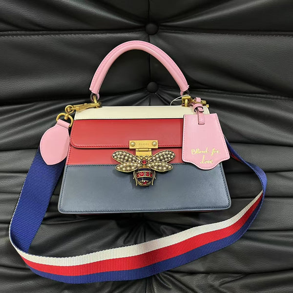 Pre-owned Gucci Queen Margret Top Handle