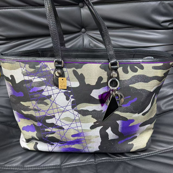 Pre-owned Christian Dior & Anselm Reyle Tote