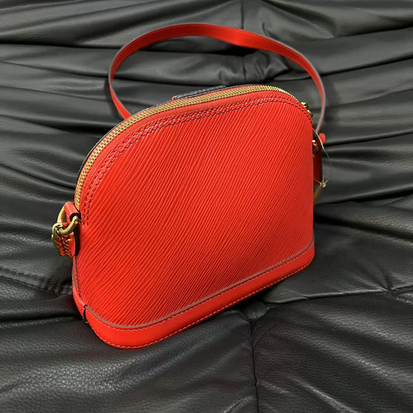 Pre-owned Louis Vuitton NM Red Epi Crossbody