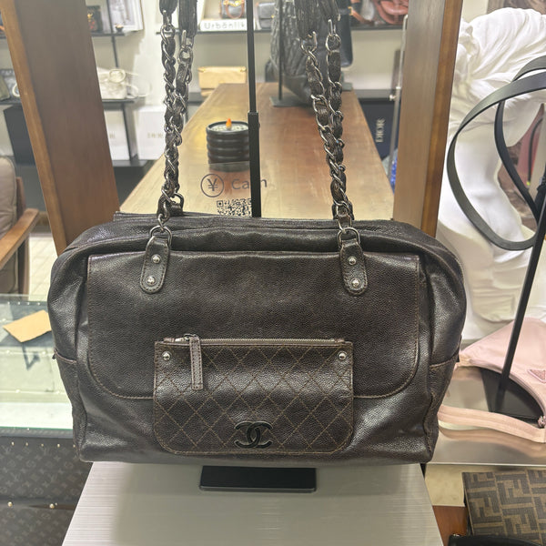 Pre-owned Chanel Vintage Caviar Handbag