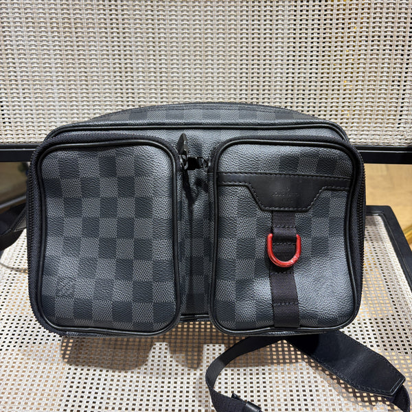 Pre-owned Louis Vuitton Damier Graffiate Crossbody