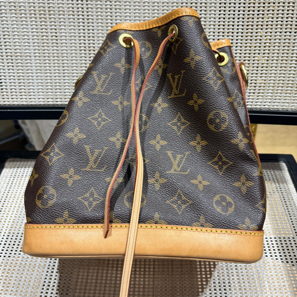 Pre-owned Louis Vuitton Nano Neo Monogram Bucket