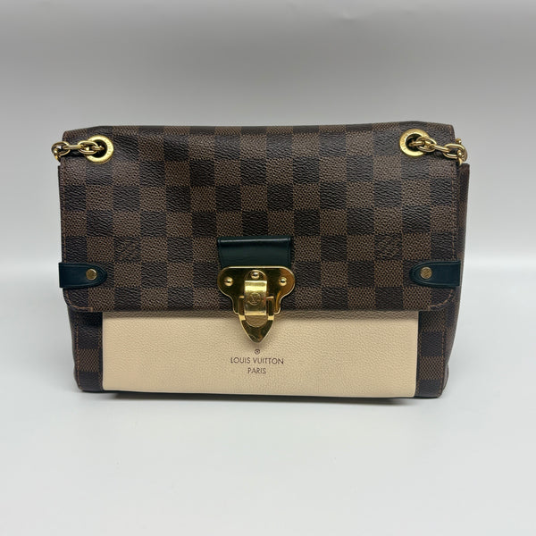 Pre-owned Louis Vuitton Vavin Damier Ebne Crossbody