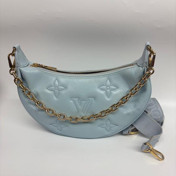 Pre-owned Louis Vuitton Loop Baby Blue all leather