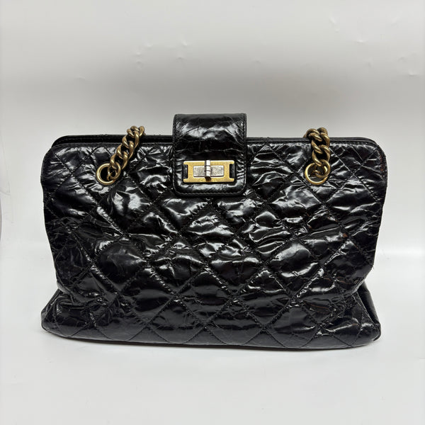 Pre-owned Chanel Aged Calfskin Shoulder Bag