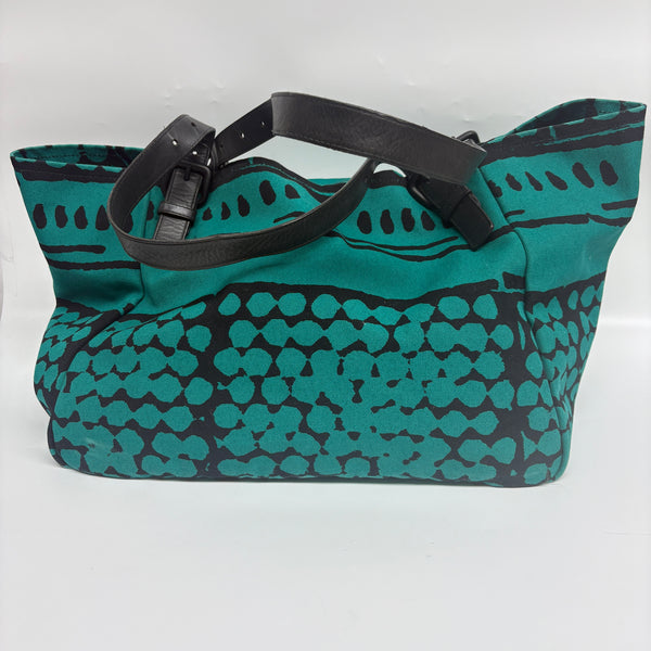 Pre-owned Bottega Venata Canvas Tote/Handbag