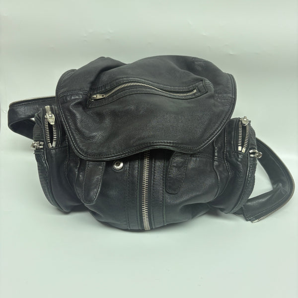 Pre-owned Alexander Wang Black Calfskin Backpack