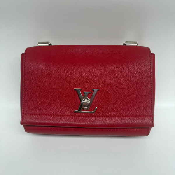 Pre-owned Louis Vuitton Lockme Calfskin Crossbody