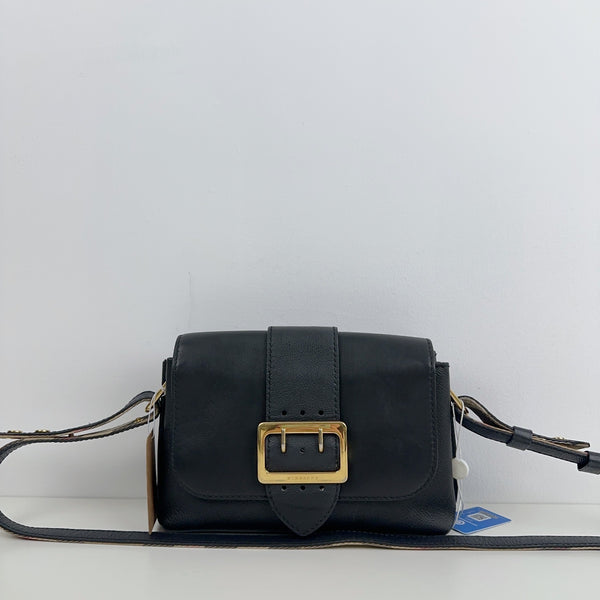 Pre-owned Burberry Black Calfskin Classic Crossbody