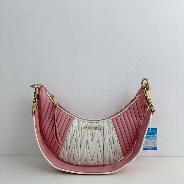 Pre-owned MiuMiu Loop Calfskin Shoulder Bag