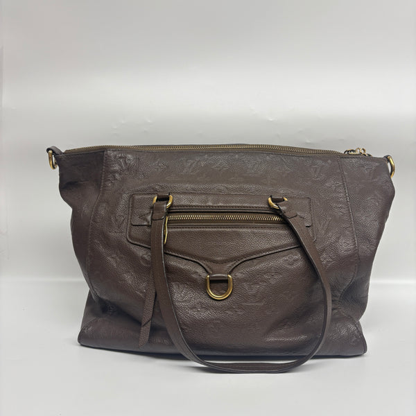 Pre-owned Louis Vuitton Embossed Monogram Handbag/Tote