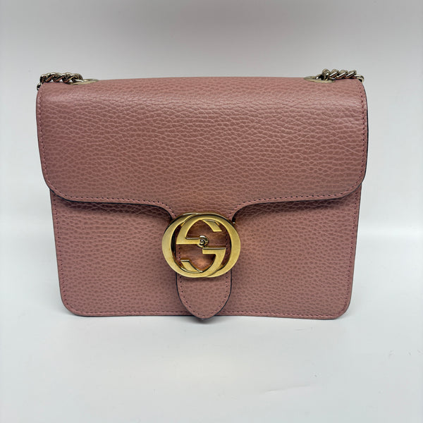 Pre-owned Gucci Interlocking GG Crossbody