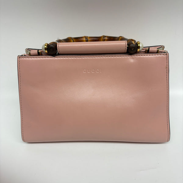 Pre-owned Gucci Bamboo Handbag Crossbody/Handbag