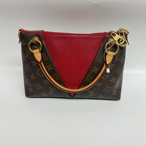 Pre-owned Louis Vuitton Pallas Tote Monogram Crossbody