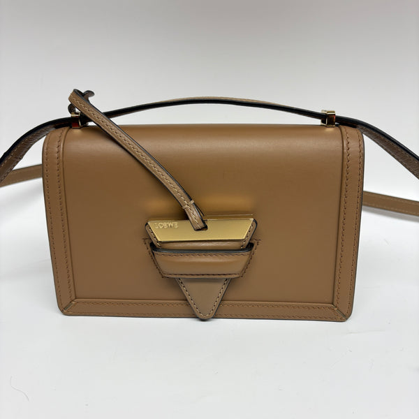 Pre-owned Loewe Barcelona Brown Calfskin Crossbody