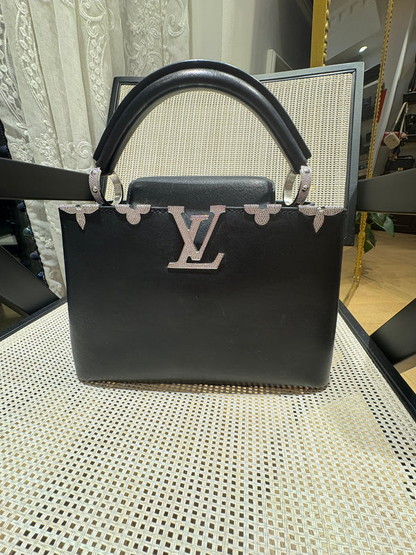 Pre-owned Louis Vuitton Capucines BB Limited Gem Stone