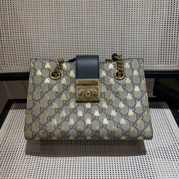 Pre-owned Gucci Padlock Limited Handbag/Tote