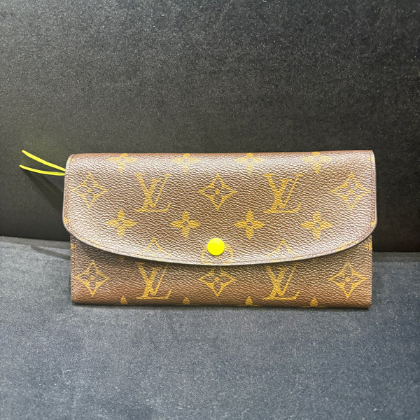 Pre-owned Louis Vuitton Ellie Monogram Long Wallet