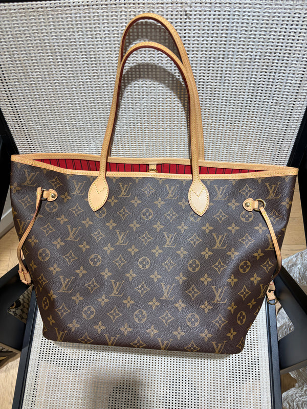 Pre-owned Louis Vuitton Neverfull MM Everyday Tote