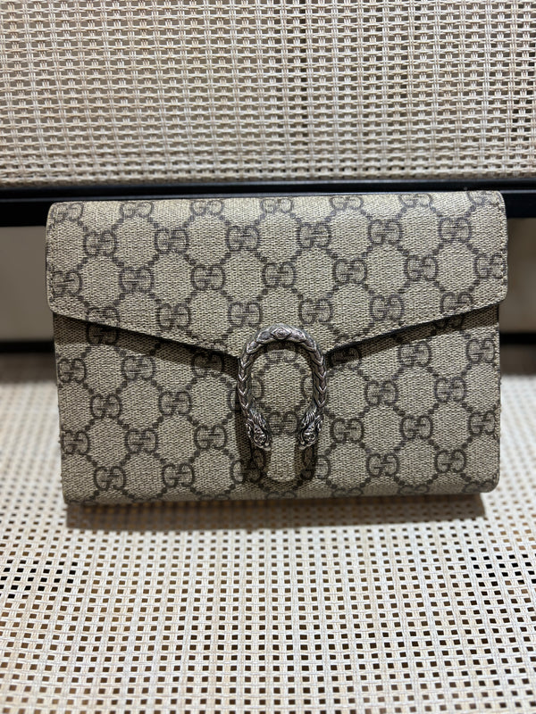 Pre-owned Gucci Dionysus GG Supreme Canvas Crossbody