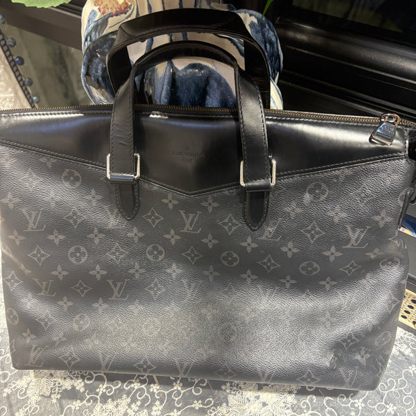 Pre-owned Louis Vuitton Daniel Bag Damier Graphite Briefcase
