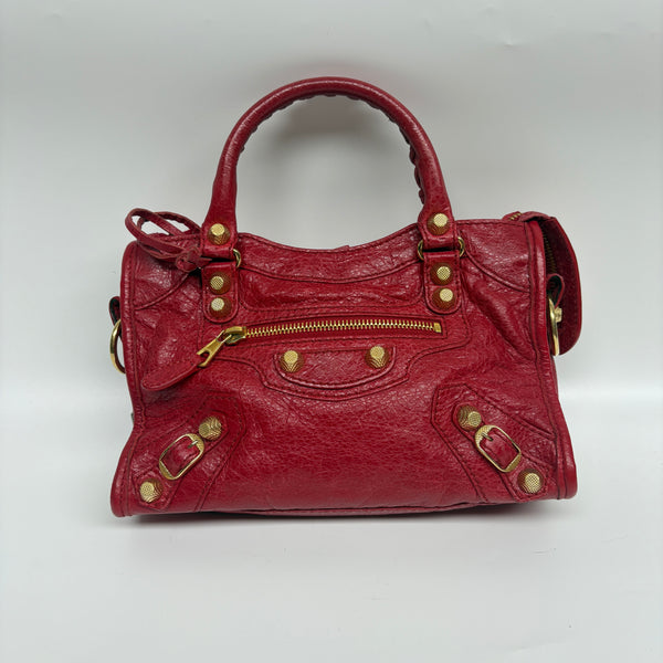 Pre-owned Balenciaga Goat Skin Hanbag/Crossbody