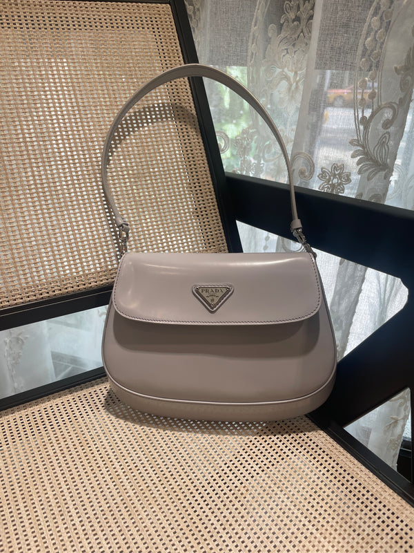 Pre-owned Prada Cleo Flap Shoulder Bag Spazzolato Leather