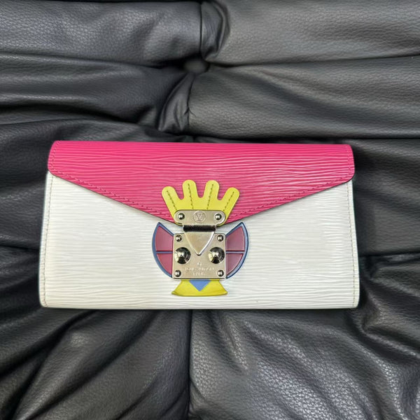 Pre-owned Louis Vuitton Totem EPI Limited Wallet