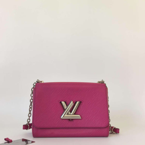 Pre-owned Louis Vuitton Twist Handle Twist Bag Epi Leather PM