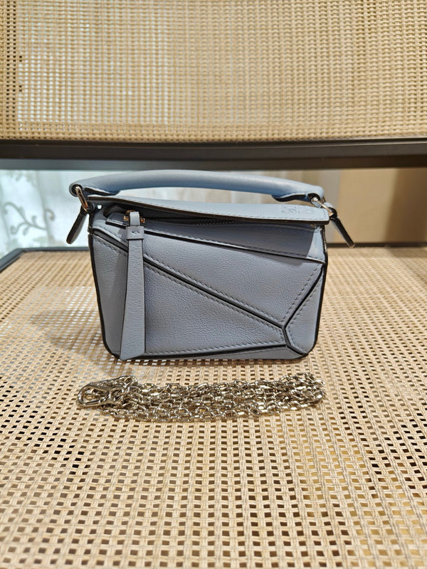 Pre-owned Loewe Puzzle Bag Leather Mini