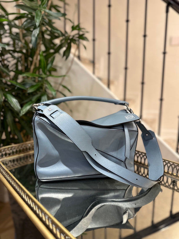 Pre-owned Loewe Puzzle Bag Leather Small