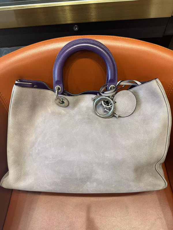 Pre-owned Christian Dior Dior VIP Swede Handbag/Tote