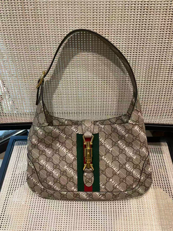 Pre-owned Gucci X  Balenciaga 1961 Jackie Limited