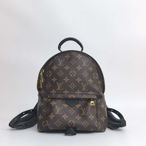 Pre-owned Louis Vuitton Palm Springs Backpack Monogram Canvas PM