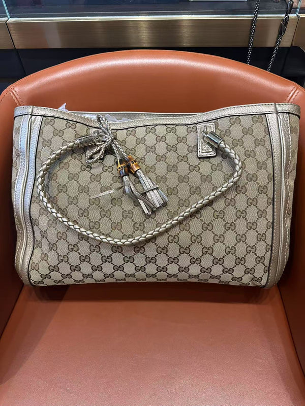 Pre-owned Gucci Vintage GG Canvas Tote