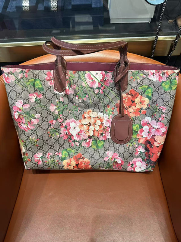 Pre-owned Gucci GG Supreme GG Canvas Handbag/Tote