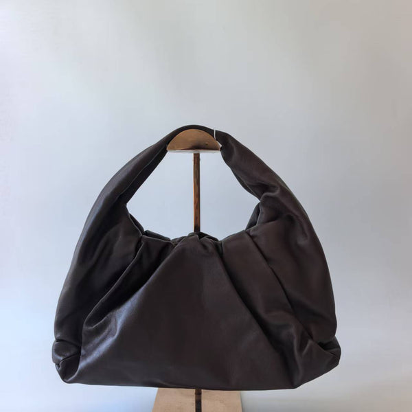 Pre-owned Bottega Veneta The Shoulder Pouch Leather Medium