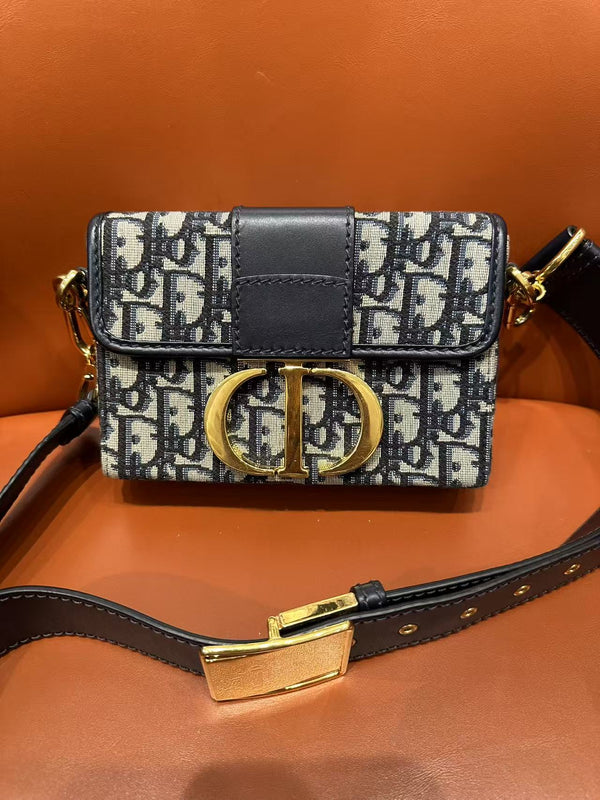 Pre-owned Christian Dior Montagne Oblique Crossbody
