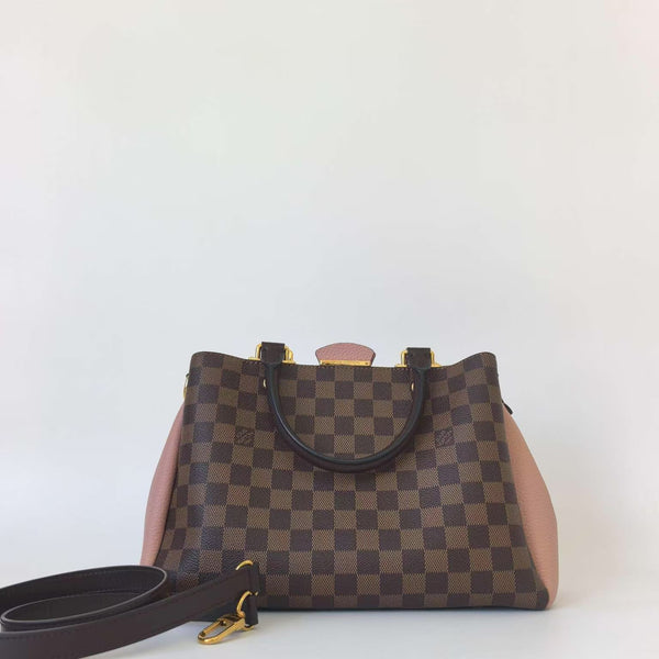 Pre-owned Louis Vuitton Brittany Handbag Damier