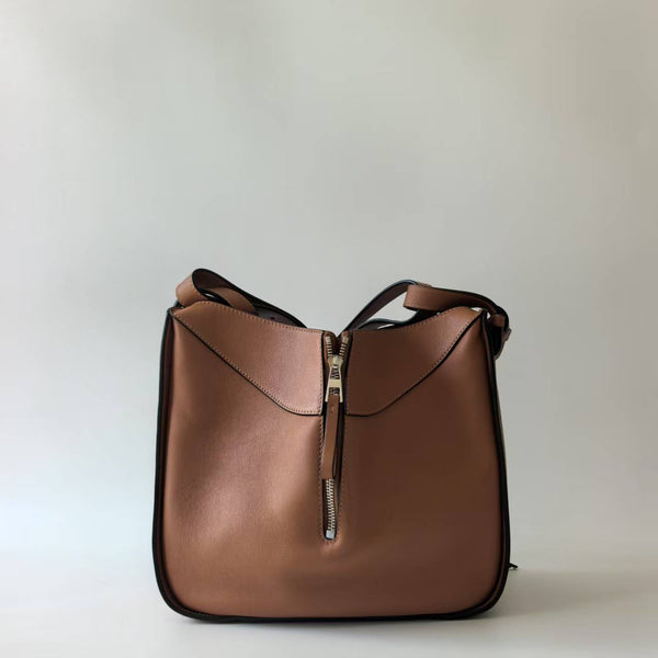 Pre-owned Loewe Hammock Bag Leather Medium