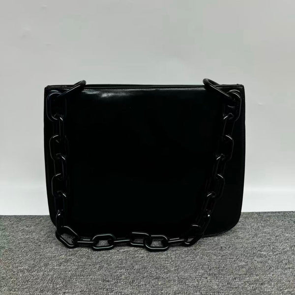 Pre-owned Prada Black Calfskin Classic Crossbody