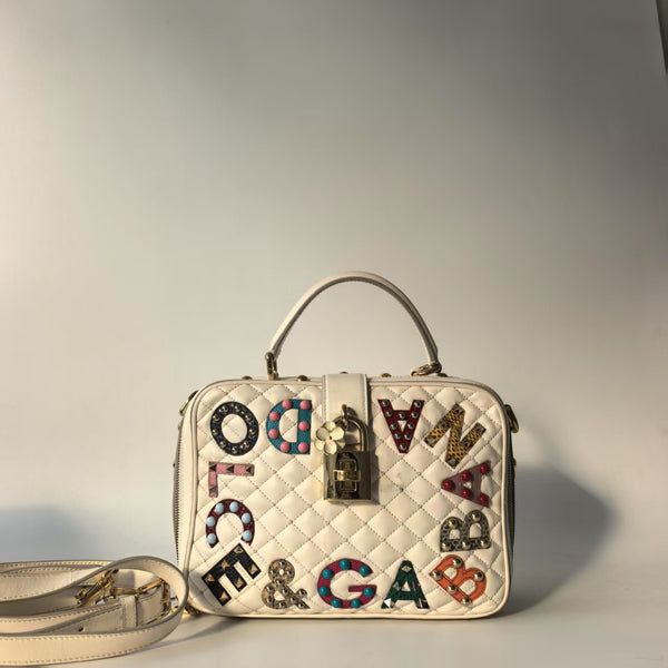 Pre-owned Dolce&Gabbana Soft Box Calfskin Crossbody