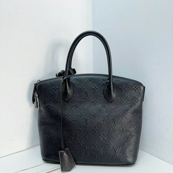 Pre-owned Louis Vuitton Black Classic Calfskin Handbag
